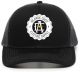 ACES- Embroidered Twill Snap Back Hat -Black/Charcoal